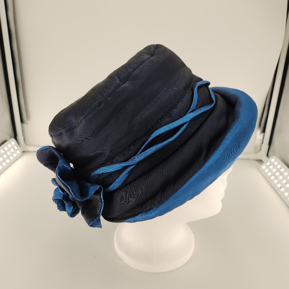 Miss Bierner blue hat